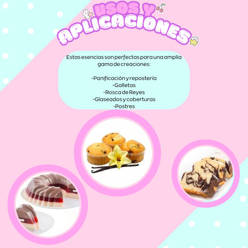 Esencias Enco 60ml Panadería Galletas Repostería 15pz Elegir