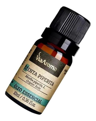 Óleo Essencial Para Aromatizador 10ml Menta Via Aroma
