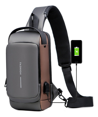 Bandolera Antirrobo 2n Carga Usb Sport Sling A