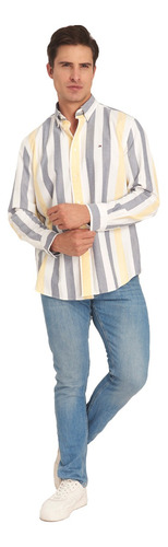 Tommy Hilfiger Camisa Varonil Mw0mw39160