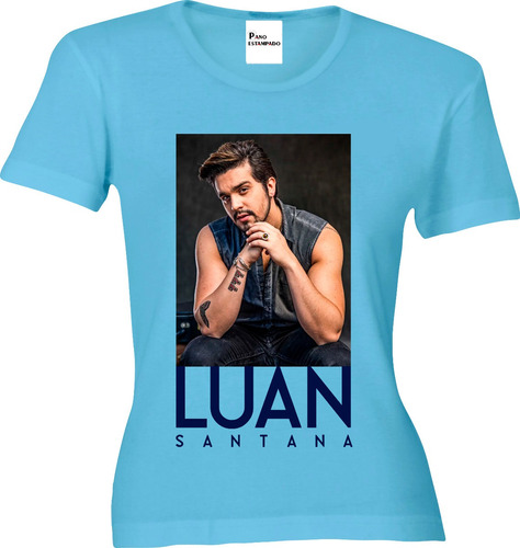 Camiseta, Baby Look, Regata, Cropped Luan Santana 03