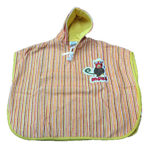 Toalla Poncho Infantil Con Capucha