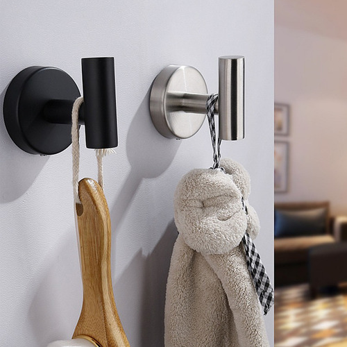 Soporte Para Toallas De Acero Inoxidable Montado En La Pared