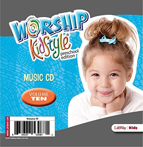Worship Kidstyle Preschool Music Cd Volume 10
