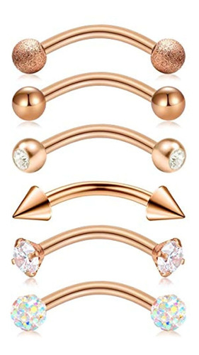 Briana Williams 6pcs Acero Inoxidable Rook