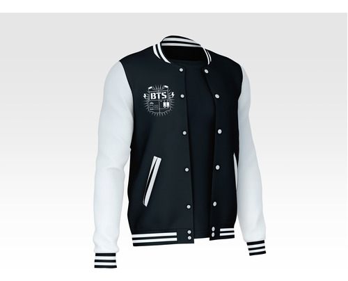 Chaqueta Beisbolera Bts Dama 