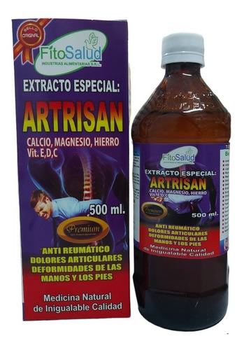 Extracto Artrizan ,botella De  500ml.