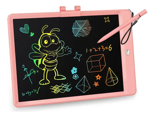 Tableta De Dibujo Lcd 10 Pulgadas Color Rosado Niños