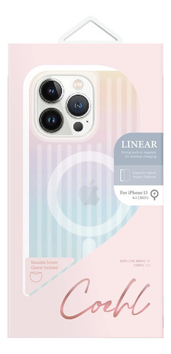 Funda Protectora Para iPhone 15 Linear Magclick De Coehl