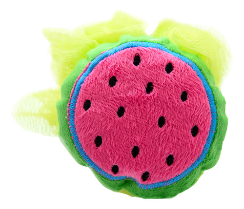 Esponja De Baño Y Ducha, Esponja De Malla Con Forma De Fruta