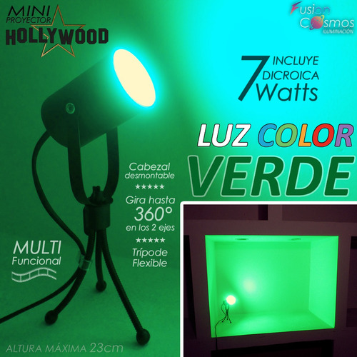 Iluminador Tripode Luz Led 7w P/ Fotografia Video Camara Fx´