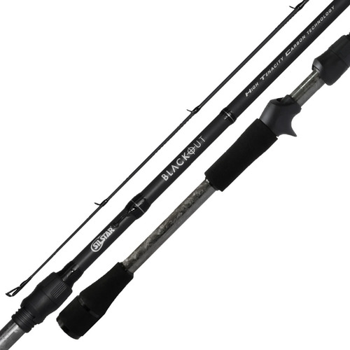 Caña Baitcast Silstar Blackout 7'3 1 Tr 10-17 Lb Carbon Htc3
