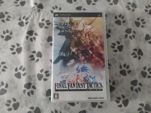 Final Fantasy Tactics War Of The Lions Original Japonês Psp (Usado)