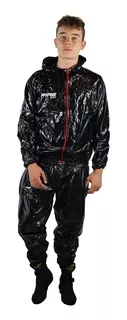 Traje Sauna Sudar Ropa Reductor Chamarra Ejercit Fire Sports