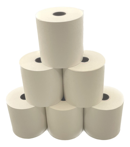 Rollo De Papel Bond Para Sumadora 57mm X 30mts (2 Unids)