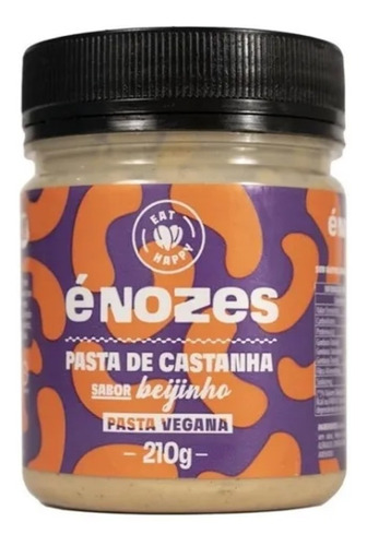 Pasta De Castanha Beijinho Vegana Sem Glútem Énozes