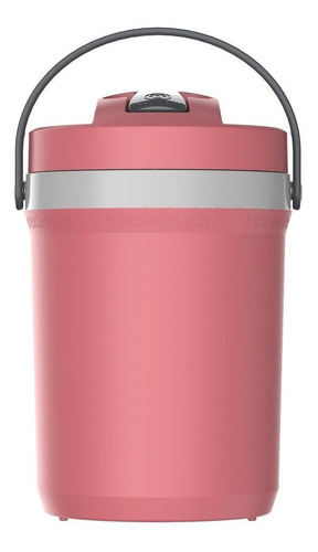 Imagem 4 de 4 de Recipiente Termico Termolar Flip Top Rosa 2,5 Litros 57360