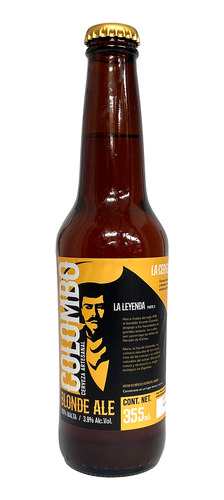 Cerveza Artesanal Colombo Blonde Ale 355 Ml