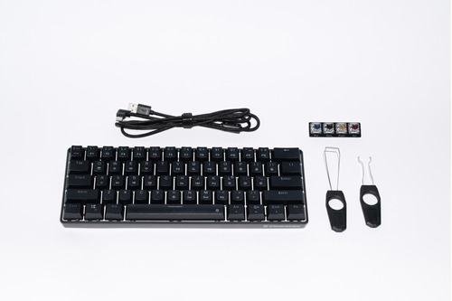 Teclado Gamer  Rgb - Punkston Th61 - Negro