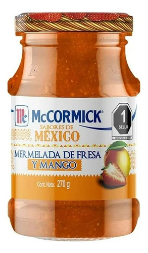 3 Pza Mermelada Mccormick Sabores De México Fresa Y Mango 27