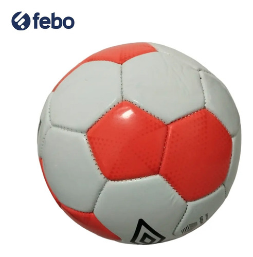 Mini Pelota De Futbol Oficial Umbro Classic Blanco Naranja