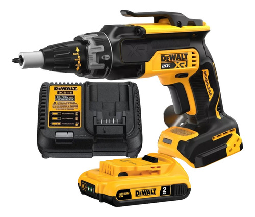 Parafusadeira Drywall Dcf630 Bateria 20v 2ah + Carreg Dewalt