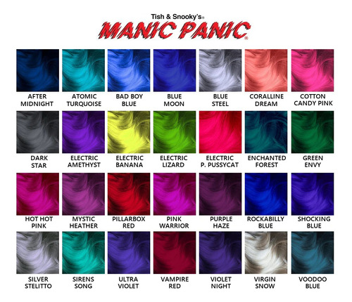 Imagen 1 de 2 de Tintura Manic Panic Original Todos Colores