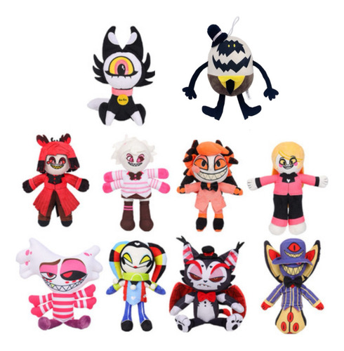 Peluche Periférico Hazbin Hotel Extreme Evil Boss, 10 Unidad