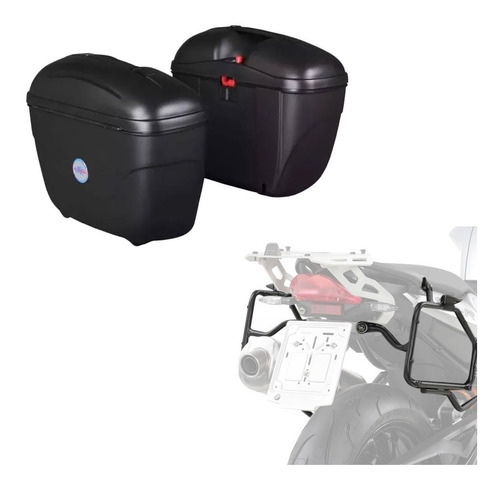 Baules Laterales 21 L Soportes Bmw F 800 R 2009 A 2016 Kappa