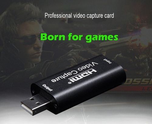 Imagen 5 de 10 de Capturadora De Video Hdmi A Usb 2.0 1080p Full Hd Streaming