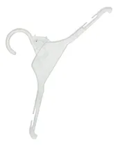 Comprar 100 Perchas De Plástico Para Bebe Ropa Infantil Bretel 25cm