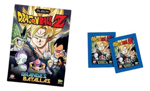 Álbum + Figuritas Dragon Ball Z Grandes Batallas X 50 Sd.rey