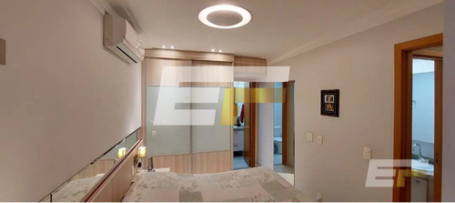 Imagem 6 de 9 de Lindo Apartamento De 2 Quartos Com Suíte, Montado E Decorado! Andar Alto, Vista Para O Mar E Sol Da Manhã! 2 Vgs De Garagem! - Es - Ap0001_efi