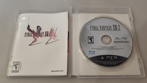 Jogo Final Fantasy 13-2 (ps3 - Mídia Física) (Usado)