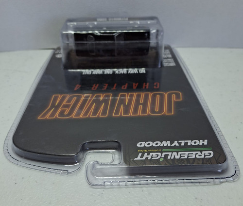 Greenlight Hollywood Plymouth Cuda John Wick Chapter 4 1:64 Negro (Usado)