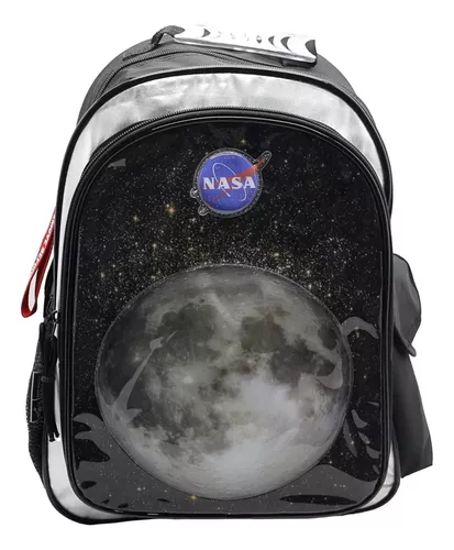 Mochila Escolar Cresko Nasa Espacial 16 Pulgadas Espalda