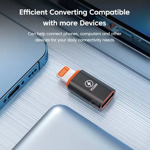 Adaptador Otg Para Cable Tipo-c A Light Datos / Carga