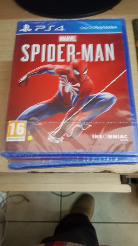 Spider-man Ps4 Mídia Física Lacrado Português