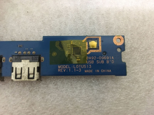 Imagem 6 de 6 de Placa Usb Notebook Samsung Np-530u3c Ad3br