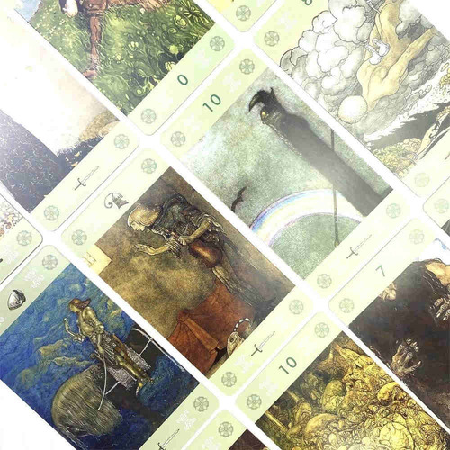 John Cards Visions Tarot Oracle Um Inglês 78 Bauer