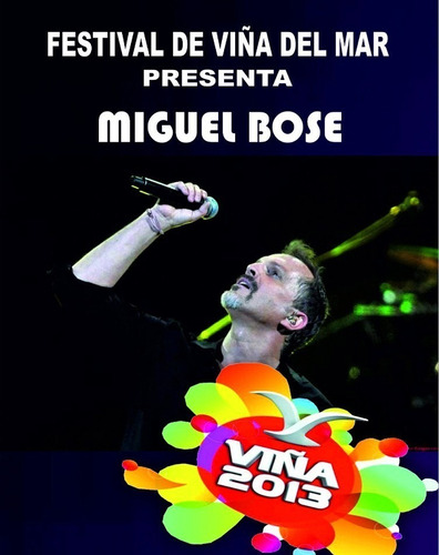 Miguel Bose: Festival De Viña Del Mar 2013 (dvd + Cd)