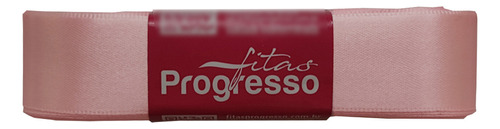 Fita De Cetim Artesanato Confecção 22mm Progresso Nº5 Cores Cor Rosa Bebê