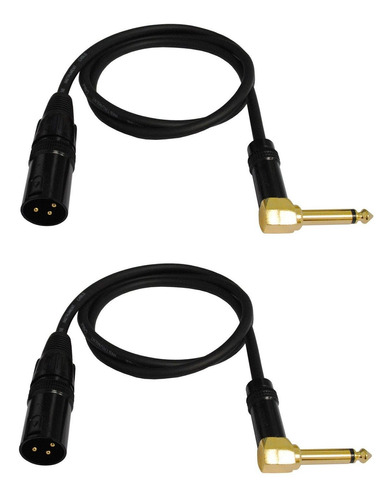 Audio Ep Ts Angulo Recto Xlr Pie Cable Audio 