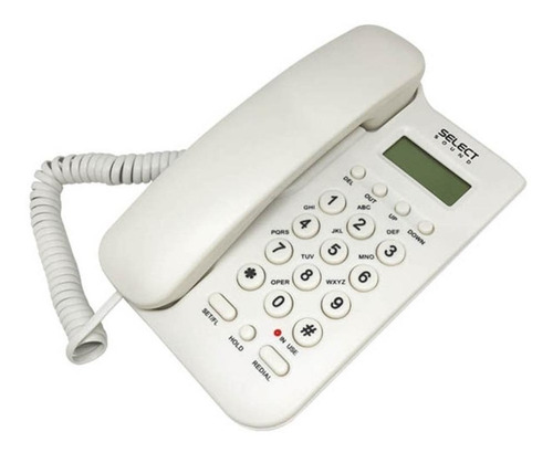 Imagen 2 de 2 de Teléfono fijo Select Sound 8836 blanco