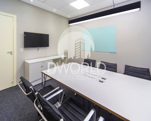 Imagem 25 de 26 de Domo Business - Sala C/ Estações De Trabalho E Mobiliada! - Sa01654 - 69528294