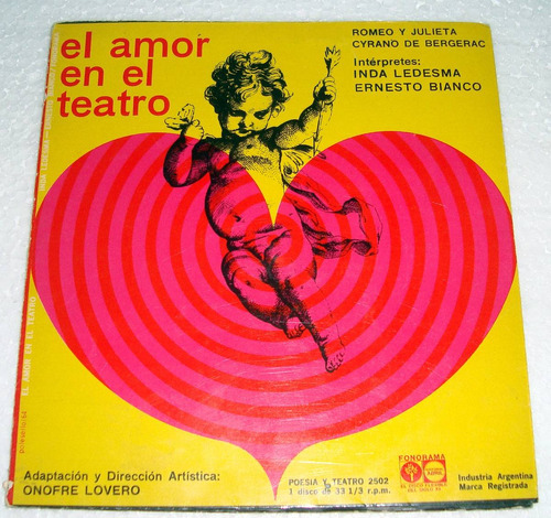 Inda Ledesma Ernesto Bianco El Amor En El Teatro Flexidisc 
