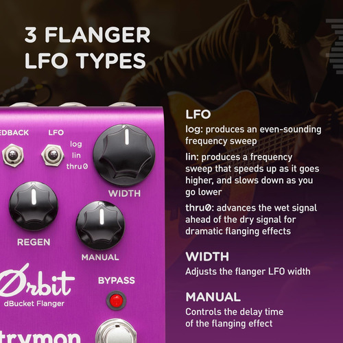 Strymon Orbit Dbucket Flanger Efectos De Los Efectos De Guit