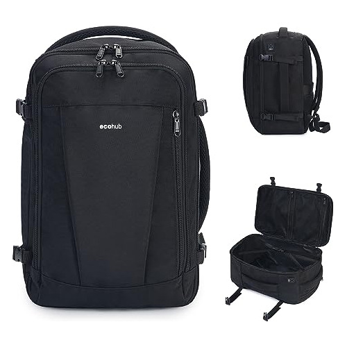 Travel Backpack 16'' Personal Item Backpack With 13 Poc...