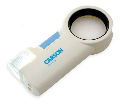 Lupa Magniflash 11x Luz Led Carson