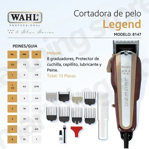 Cortadora de cabello wahl legend clearance